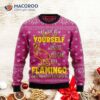 Be A Flamingo Ugly Christmas Sweater