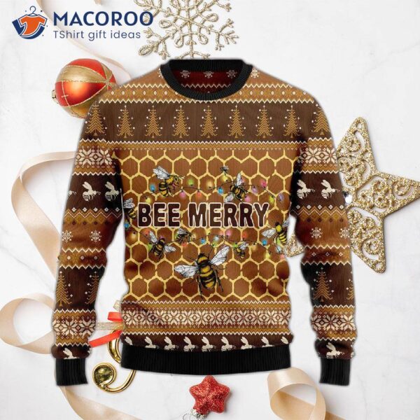 Be Merry Ugly Christmas Sweater