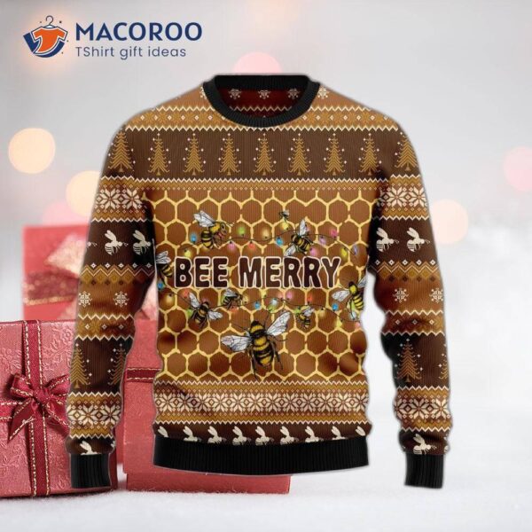 Be Merry Ugly Christmas Sweater