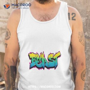 beast colored mr beasshirt tank top