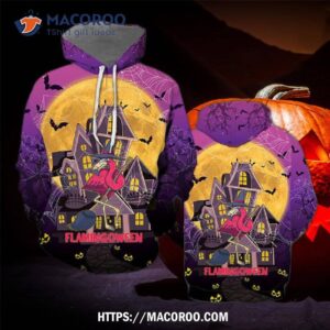 Beautiful Flamengo Halloween All Over Print 3D Hoodie, Halloween Party Favor Ideas