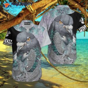 Beautiful Hawaiian Pigeon Bird Shirts