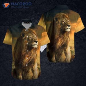 Beautiful Lion Hawaiian Shirts