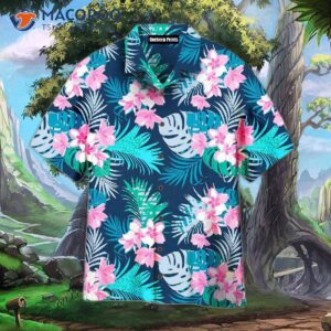 Beautiful Tropical Flower Pattern Hawaiian Shirts