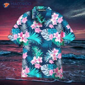 beautiful tropical flower pattern hawaiian shirts 1