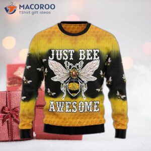 Bee Tie-dye Ugly Christmas Sweater