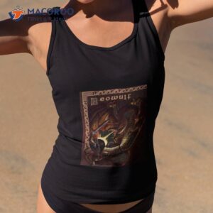 Beowulf Vs Dragon Retro Design Shirt
