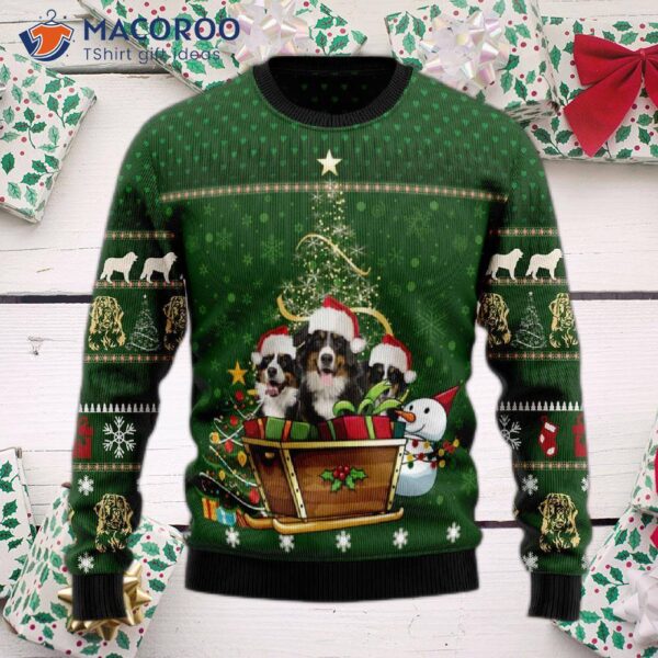 Bernese Mountain Dog Group’s Ugly Christmas Sweater