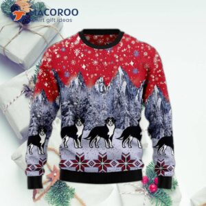 Bernese Mountain Dog Ugly Christmas Sweater