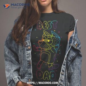 Best Dad Rainbow Dance Shirt