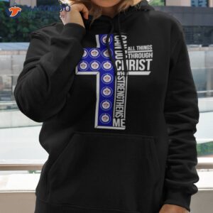 Best Winnipeg Jets I Can Do All Things Through Christ Who Strengthens Me Cross Shirt