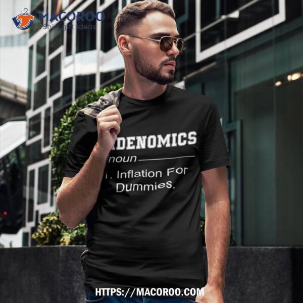 Bidenomics Definition Biden Economic Funny Antibiden Shirt