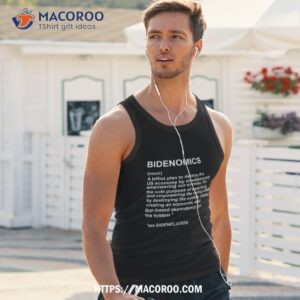 bidenomics definition bidenflation political c shirt tank top