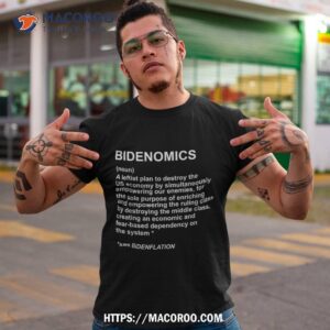 Bidenomics Definition Funny Anti Joe Biden  Shirt