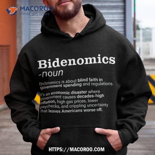 Bidenomics Definition Funny Anti Joe Biden Shirt