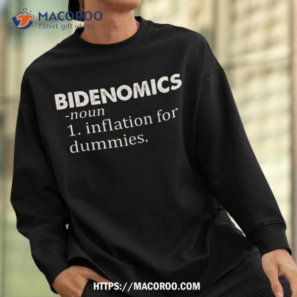 Bidenomics Definition Funny Antibiden Shirt