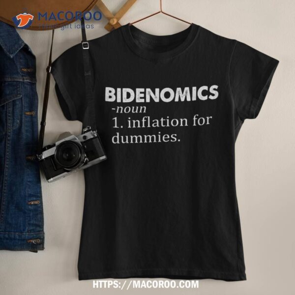 Bidenomics Definition Funny Antibiden Shirt