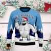 Bigfoot Party Ugly Christmas Sweater