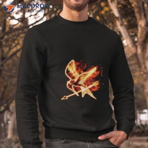 bird catching fire the hunger games shirt sweatshirt