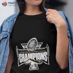 Birmingham Stallions 2023 United States Football League Champions Logo Shirt