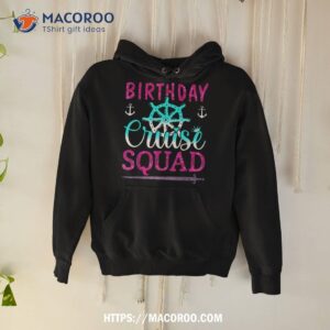 Birthday Cruise Squad King Crown Sword Cruise Boat Party Shirt