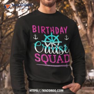 birthday cruise squad king crown sword cruise boat party shirt sweatshirt 1