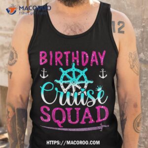 birthday cruise squad king crown sword cruise boat party shirt tank top 1