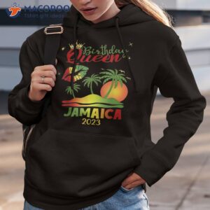 birthday jamaica girl 30th 50th party jamaican vacation 2023 shirt hoodie 3