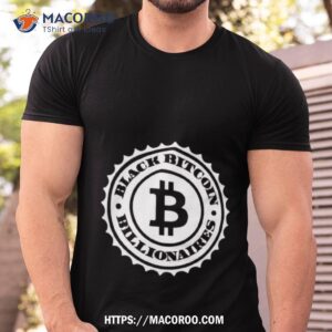 Black Bitcoin Billionaire Bbb Stamp Logo Shirt