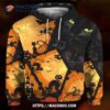 Black Cat Halloween All Over Print 3D Hoodie, Halloween Gift Shop