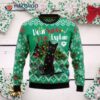 “black Cat, I Can Explain Ugly Christmas Sweater”