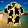 Black Cats Love Autumn Hawaiian Shirts