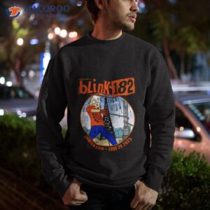 blink 182 2023 edmonton ab world tour shirt sweatshirt