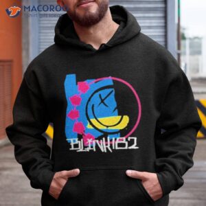 blink 182 og smiley shirt hoodie