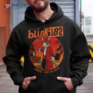 Blink 182 Tampa Event Tee July 10 2023 X Tampa Bay Buccaneers Fan Gifts Shirt