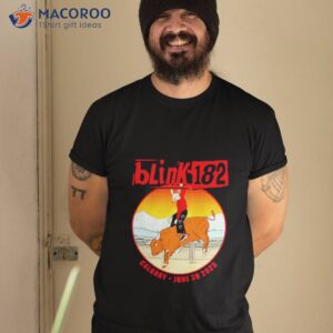 blink 182 tour 2023 calgary june 30 2023 fan gifts t shirt tshirt 2
