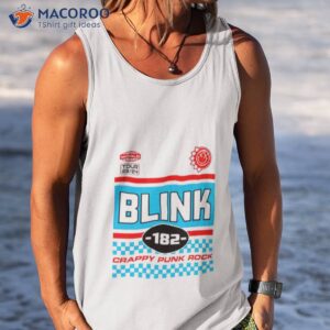 blink 182 world tour 2023 2024 crappy punk rock bmxer tee fan gifts t shirt tank top