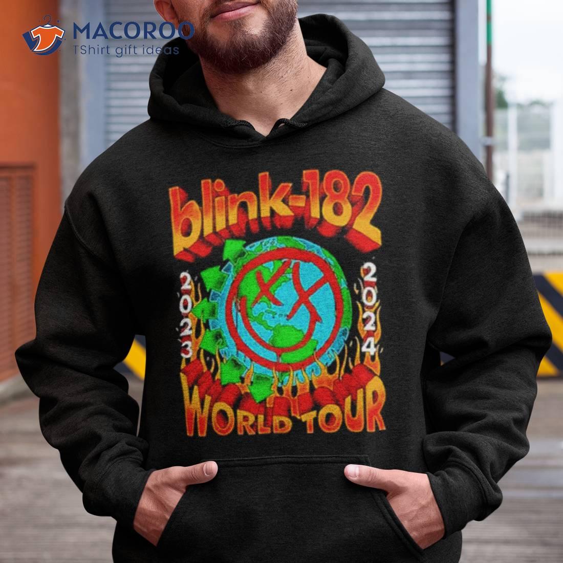 Blink 182 World Tour 2023 2024 Punk Rock Fastival Shirt Blink 182 World Tour 2023 2024 Punk Rock Fastival Shirt