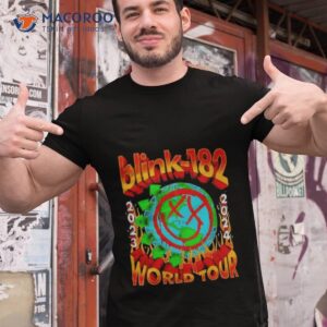 blink 182 world tour 2023 2024 punk rock fastival shirt tshirt 1