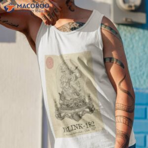 blink 182 world tour dallas tx july 05 2023 poster shirt tank top 1