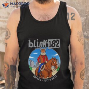 blink 182 world tour dallas tx july 05 2023 shirt tank top