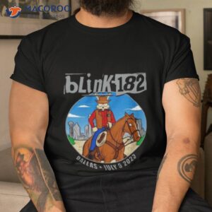Blink 182 World Tour Dallas Tx July 05 2023 Shirt