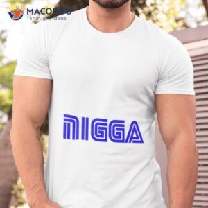 blkandnerdy sega nigga shirt tshirt