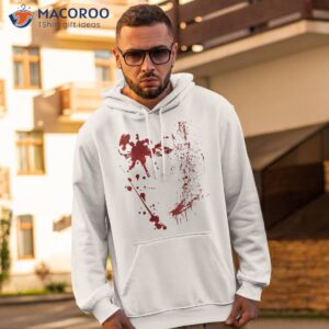 blood splatter shirt hoodie 2