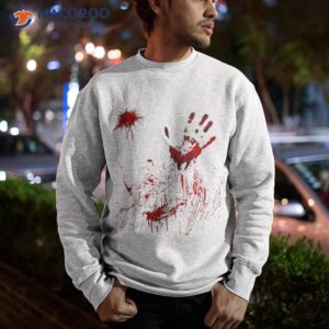 bloody shirt for halloween sweatshirt