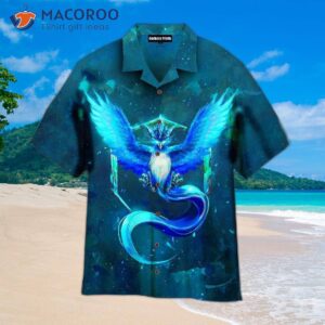 Blue Articuno Mystic Hawaiian Shirts