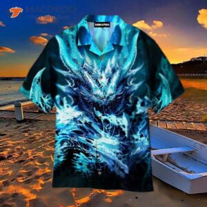 Blue Dragon Hawaiian Shirts