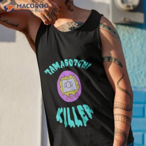 blue killer tamagotchi shirt tank top 1