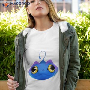 Blue The Sea Beast Face Shirt