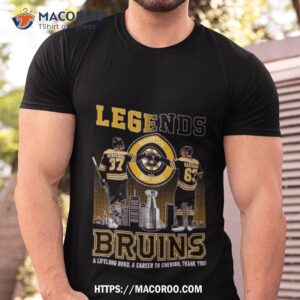 Boston Bruins Legends Bergeron And Marchand Shirt